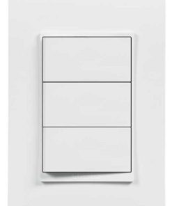 BT LUZICA APAGADOR TRIPLE SENCILLO PU5300 BLANCO