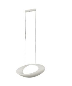 IM2 LAMPARA COLGANTE BLANCA OVALADA DE OJO 92505-1 2L BIPIN 20W 12V