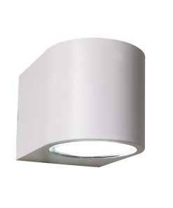 IM1 LAMPARA APLIQUE 56024A-WH CILINDRO BLANCO PEQUEÑO 1L GU10 H/ABAJO EXTERIOR