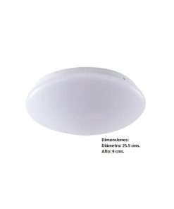 IM1 LAMPARA PLAFON LED BLANCO DIFUSOR BLANCO 32021B-WH 12W 6000K LUZ BLANCA