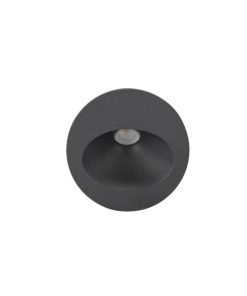 IM1 LAMP EXT EMP PARED LED CIRCULAR GRIS E-30026A-GR 3.5W 3000K 133LM IP65