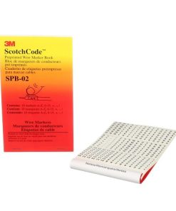 3M MARCADOR P/CABLE LETRAS Y NUM  SPB-02