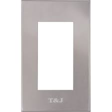 EAGLE T&J PLACA MODULO CENTRAL PLATEADA 8601PL