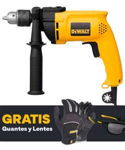 DW TALADRO MOD:DW508S-B3 110V-800W V/VAR REVERSA  + GUANTES + LENTES