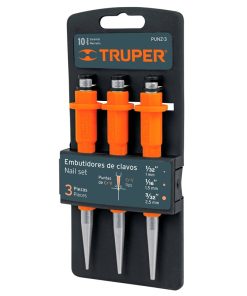 TRUPER JUEGO PUNZONES (1/32,1/16,3/32) PUNZ-3 (18064)