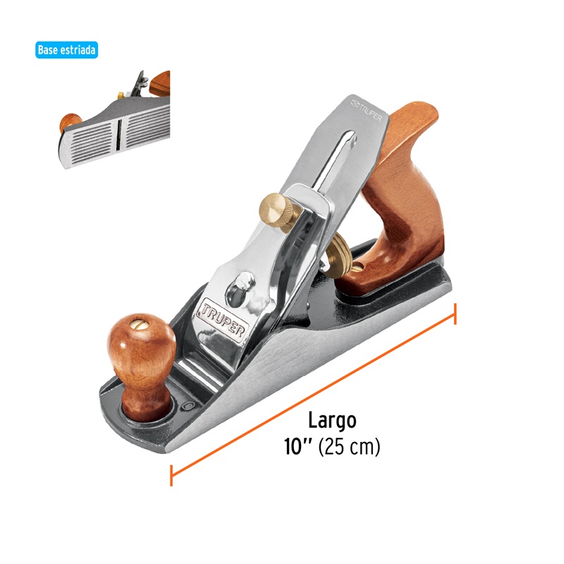 TRUPER CEPILLO CARPINTERO 4C CANAL (12009)
