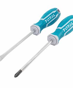 TOTAL JUEGO DESATORNILLADOR 2PCS PLANO/PHILLIPS 1/4*4 THT250201 (40000436)