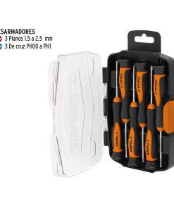 TRUPER JUEGO DESATORNILLADOR 6PZ  P/RELOJERO JOY-6L (14156)