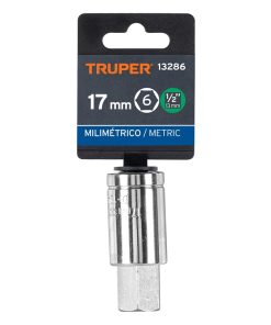 TRUPER CUBO 1/2 PUNTA HEXAGONAL 17MM  D-5441-17M (13286)