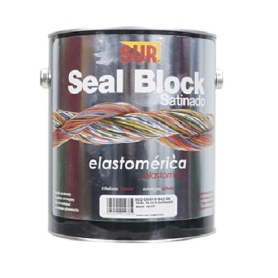 SUR PINTURA SEAL BLOCK 515-000 ELAST SATIN BLANCO (GLN)