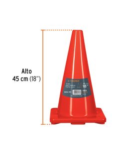 TRUPER CONO SEGURIDAD 45CM CONO-45 13120