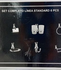 MK SET P/BAÑO COMPLETO LINEA 6 PCS #8100  100155