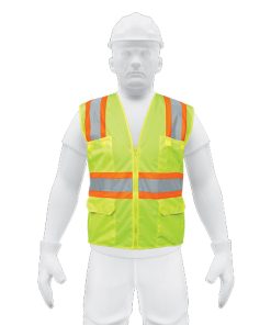 TRUPER CHALECO SEGURIDAD C/BOLSAS VERDE CHS-700V (101771)