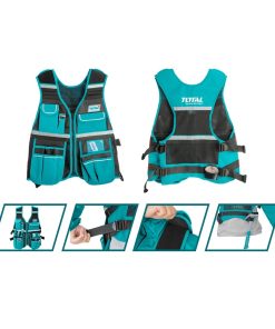 TOTAL CHALECO PORTA HERRAMIENTAS AJUSTABLE TTVT1601 (40002515)