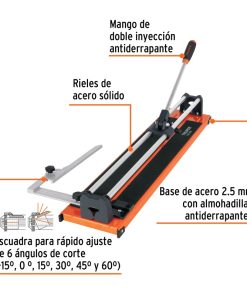 TRUPER CORTADORA DE AZULEJO 60 TRUPER CAZ-60B C-56 (12931) 11102