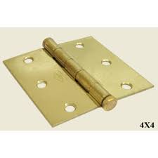 INDUMA BISAGRA DORADA 4*4 C/TORNILLO T1305-040 T1106-0140