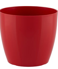 HOGGAN MACETA SAN REMO 25CM ROJO OSCURO MD-SAN REMO-51