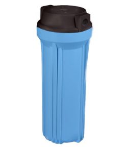 Portacartucho Azul, 2.5″x10″ 1/4 NPT.