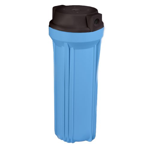 Portacartucho Azul, 2.5″x10″ 1/4 NPT.