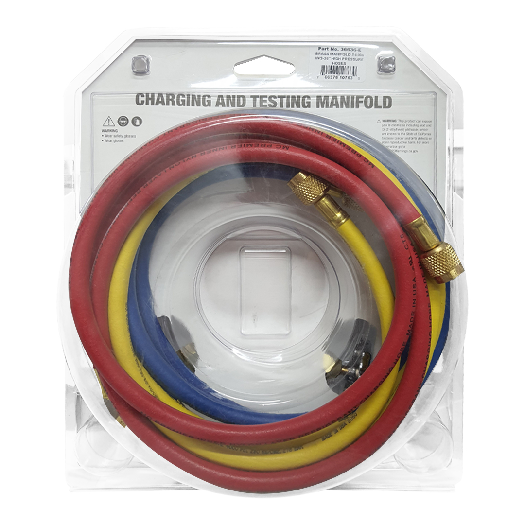 JUEGO MANOMETROS R410A-22-507-404A PARA REFRIGERACIÓN / MASTERCOOL - Imagen 4