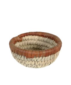 Panerita trenzada marrón