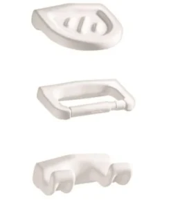 JUEGO INCRUSTACIONES BA?O PORCELANA X 3