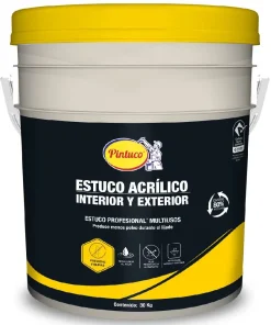 ESTUCO PLASTICO INT-EXT 1/5 PINTUCO CUÑETE