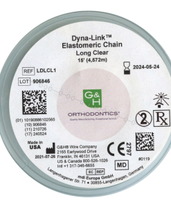 CADENETA G&H PLATA ROLLO 4,5M SIN LÁTEX (1u.)