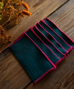 Servilletas Aperitivo Verde Fucsia