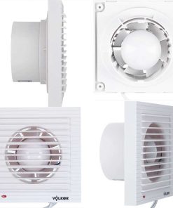 Suministro e instalación de extractor de ventilación 15.8×15.8×9.0 cm