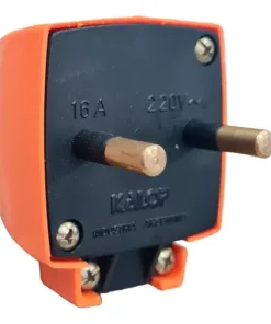 FICHA MACHO INDUSTRIAL 2X16A KALOP – CÓD: 1755