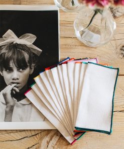 Servilletas aperitivo festón 12 colores