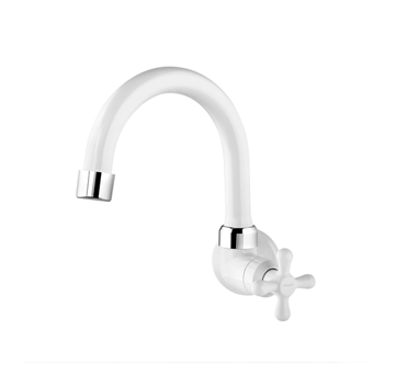 GRIFO MARUJA BLANCO COCINA BAJA 1110952 – CÓD: 847