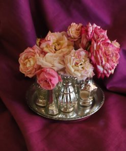 Set completo 6 jarroncitos y plato