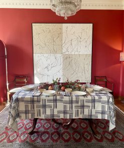 Mantel de cuadros Birmania