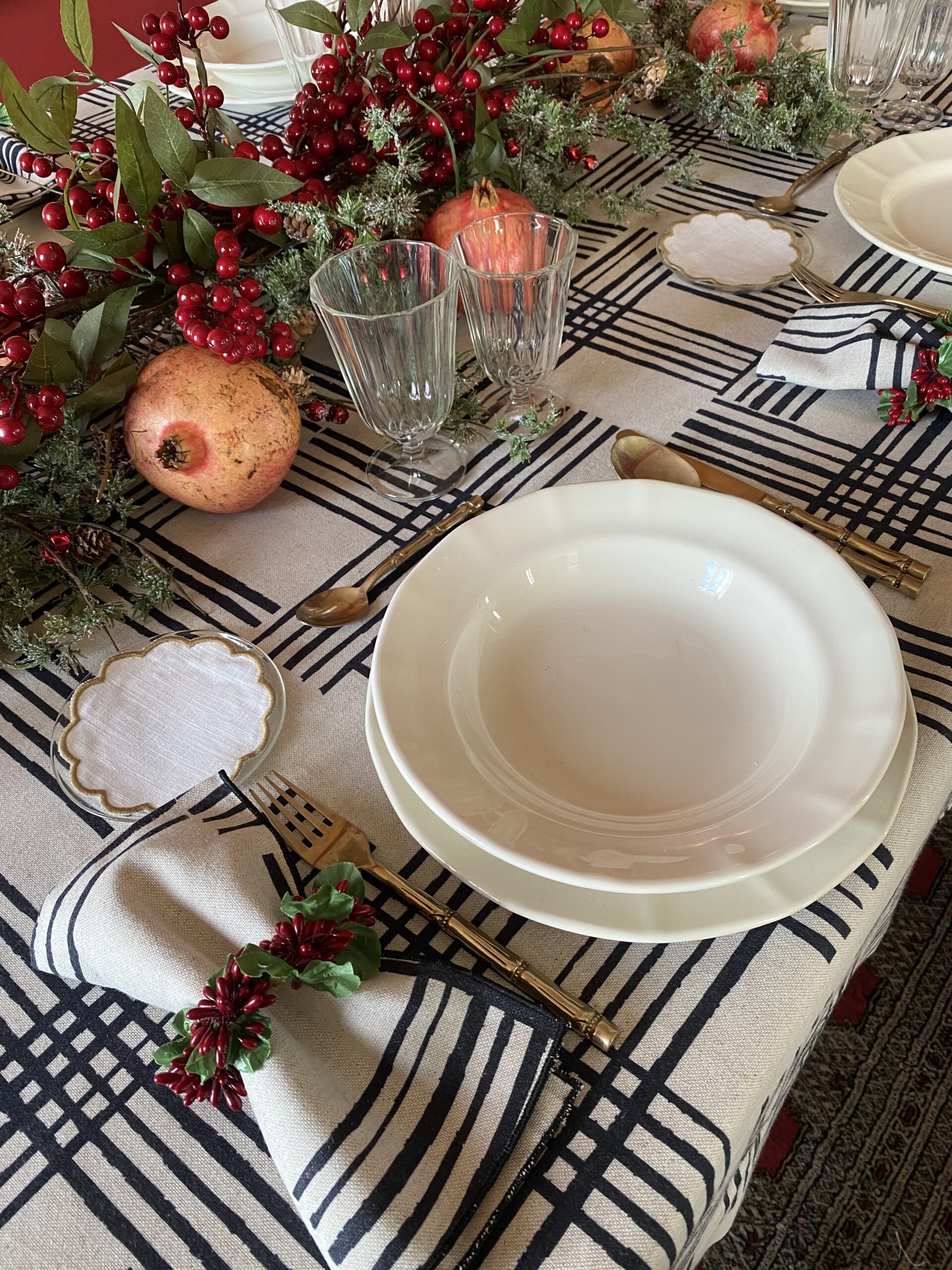 Mantel de cuadros Birmania - Imagen 5