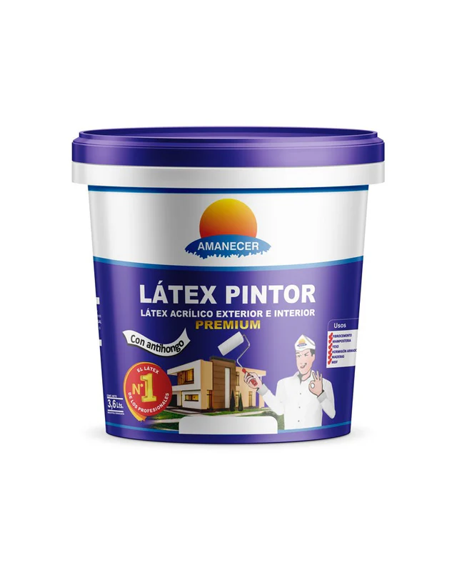 LATEX PINTOR 3.6LTS NARANJA PLUS AMANECER – CÓD: 1232