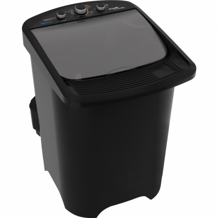 LAVARROPAS SEMIAUTOMÁTICA MUELLER SUPERTANK 8KGS NEGRA