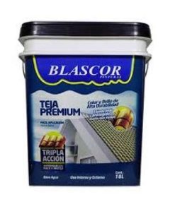 PINTURA TEJAS 18LTS VERDE BLASCOR – CÓD: 396