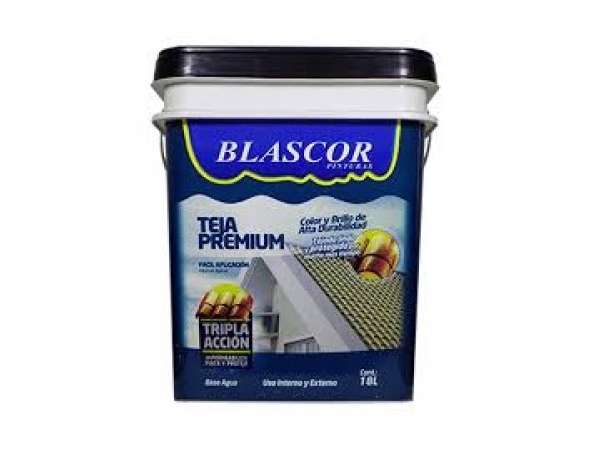 PINTURA TEJAS 18LTS VERDE BLASCOR – CÓD: 396