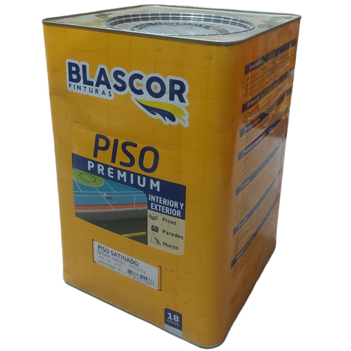 PISO SATINADO 18LTS CERAMICA BLASCOR – CÓD: 1967