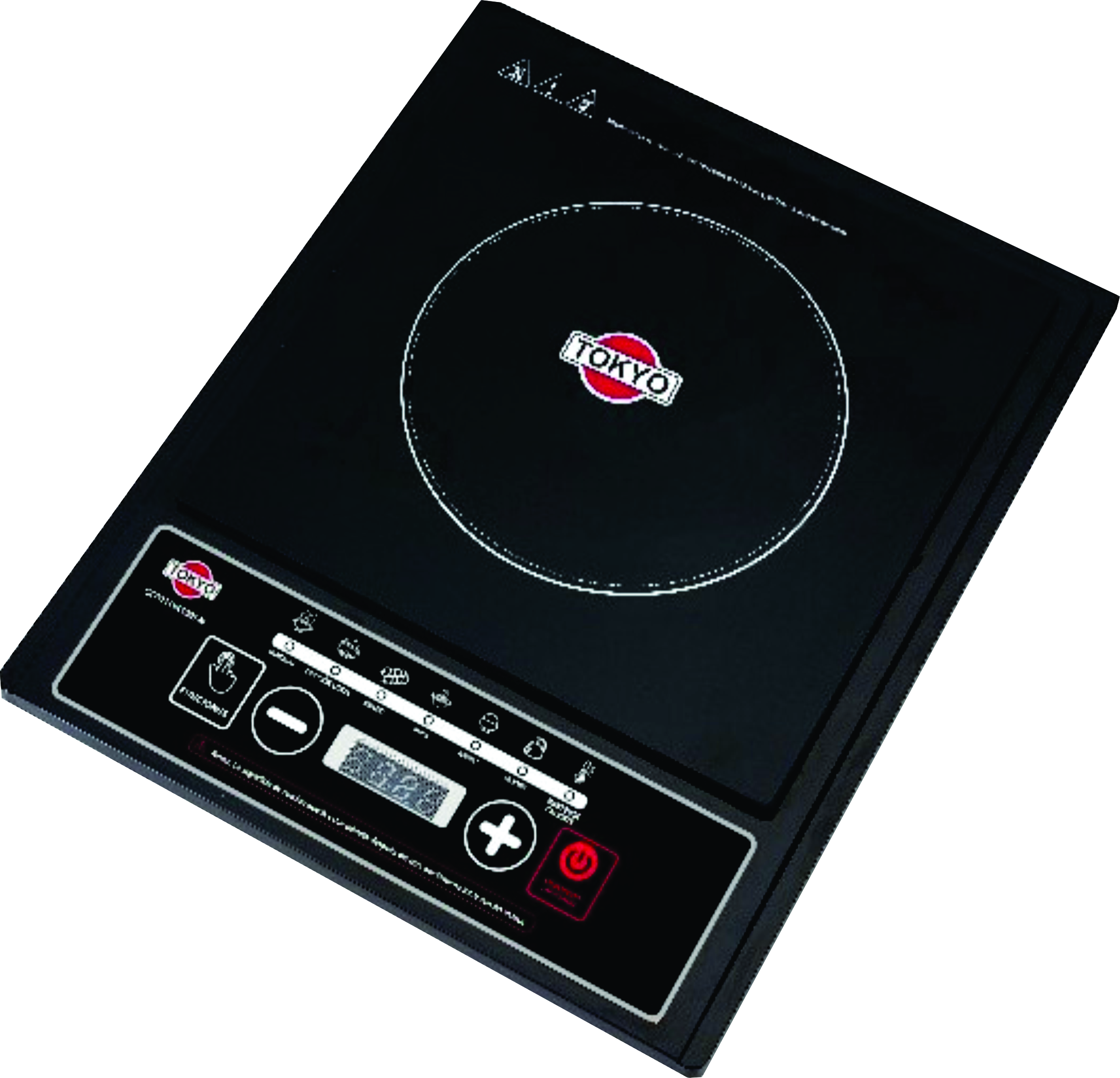 PLACA A INDUCCION TOKYO+OLLA TOK150I BORDE PLASTICO SIN TIMER 2200W