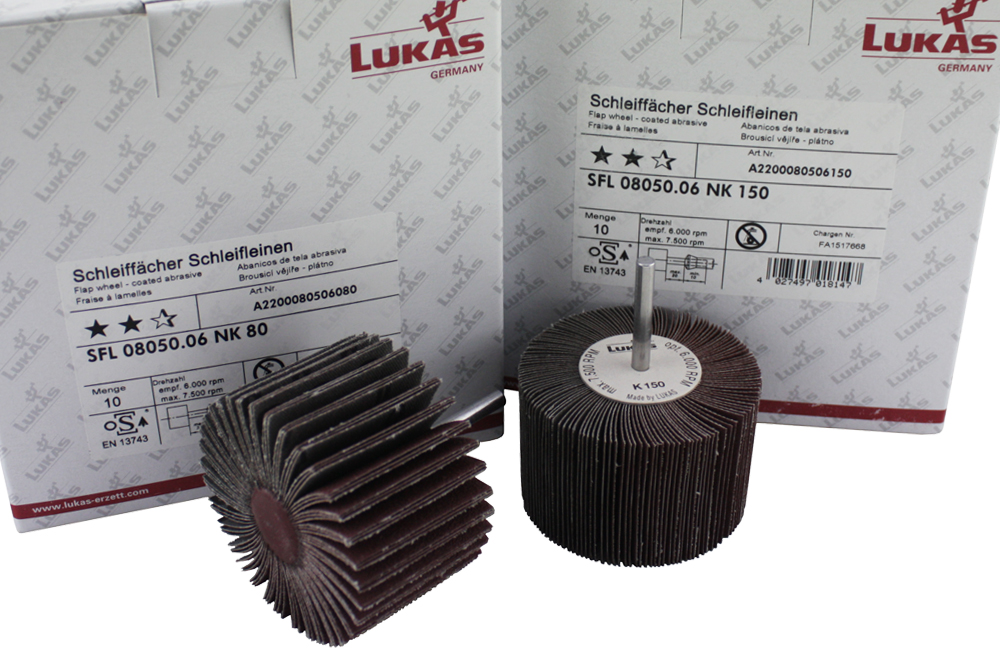 Cepillo Laminas de Solo Lija 60mm Eje 6 - Imagen 2