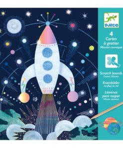 LÁMINAS RASPAR – MISIÓN COSMOS