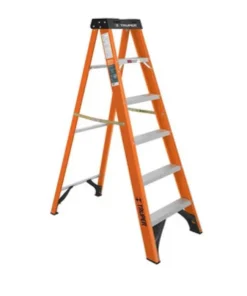ESCALERA ALUM  6 PELD FIBRA DE VIDRIO TRUPER
