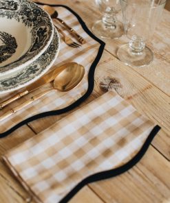 SERVILLETA VICHY BEIGE