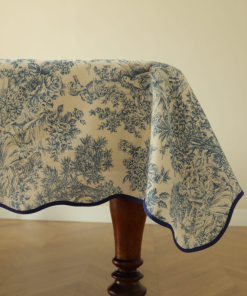 Mantel Toile de Jouy Azul