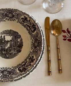 Servilleta Lino Hueso Gama Alta