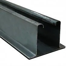 PERFIL ENTREPISO 8 MTS.NEGRO(PLACA FACIL)