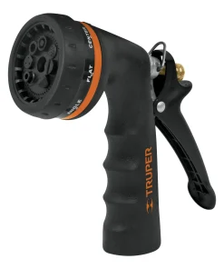 PISTOLA MANGUERA 8 FUNCIONES BASE METALICA TRUPER/TOTAL